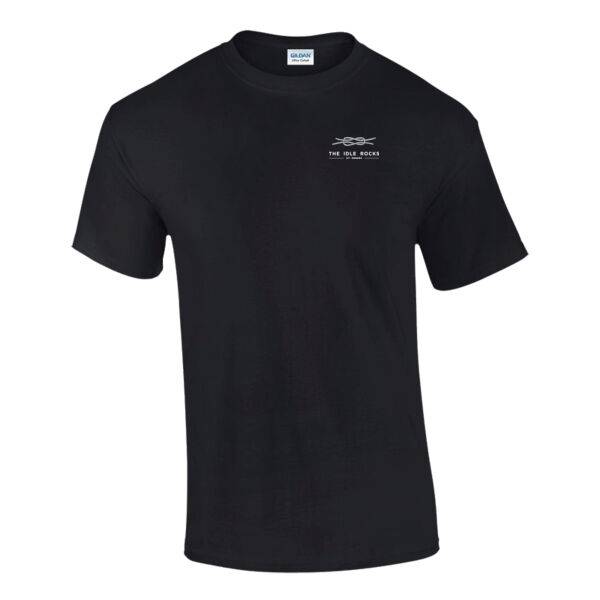 Black T Shirt with Idle Rocks Logo  Thumbnail