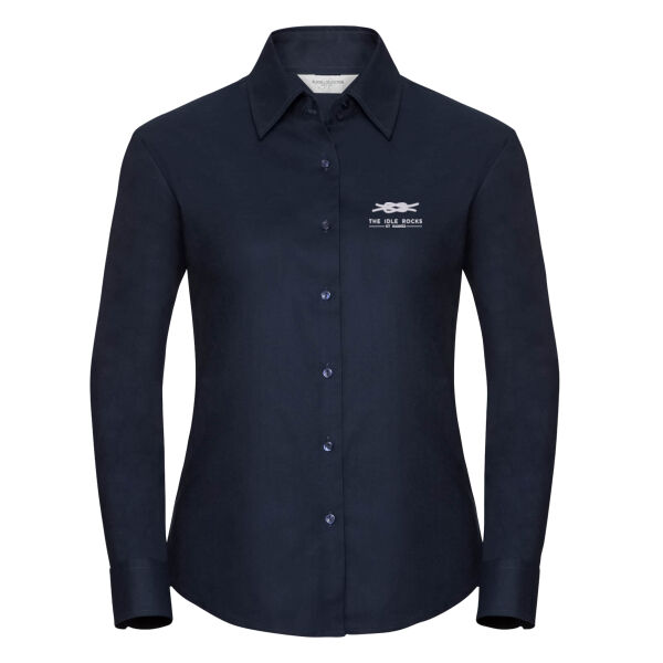 Womens Long Sleeve Easycare Oxford Shirt Thumbnail