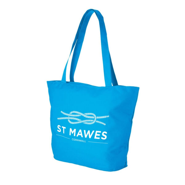 Panama zippered tote bag 20L - Process blue Thumbnail