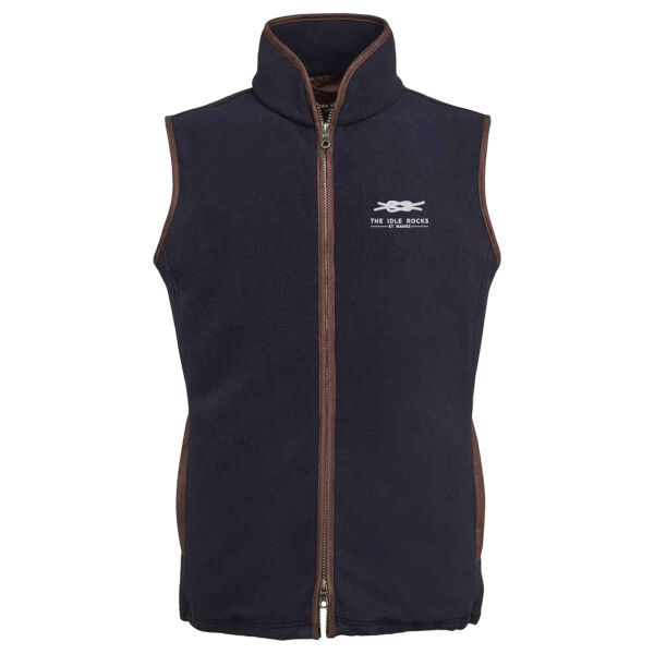 Brook Taverner Unisex Cincinatti Fleece Gilet Thumbnail